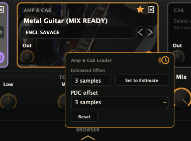 PDC offset popover